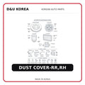 DUST COVER-RR,RH