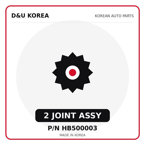Genuine Mobis 2 JOINT ASSY HB500003 for Korean vehicles | D&U Korea