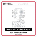 HOUSING ASSY-GL/BOX