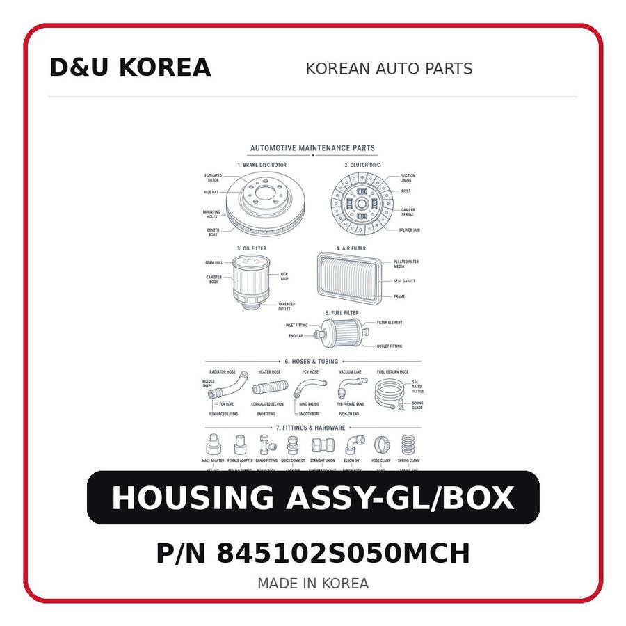 HOUSING ASSY-GL/BOX