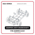 DAMPER ASSY-CRANKSHAFT