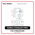 BAND-I/COOLER PIPE