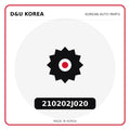 Genuine Mobis 210202J020  for Korean vehicles | D&U Korea