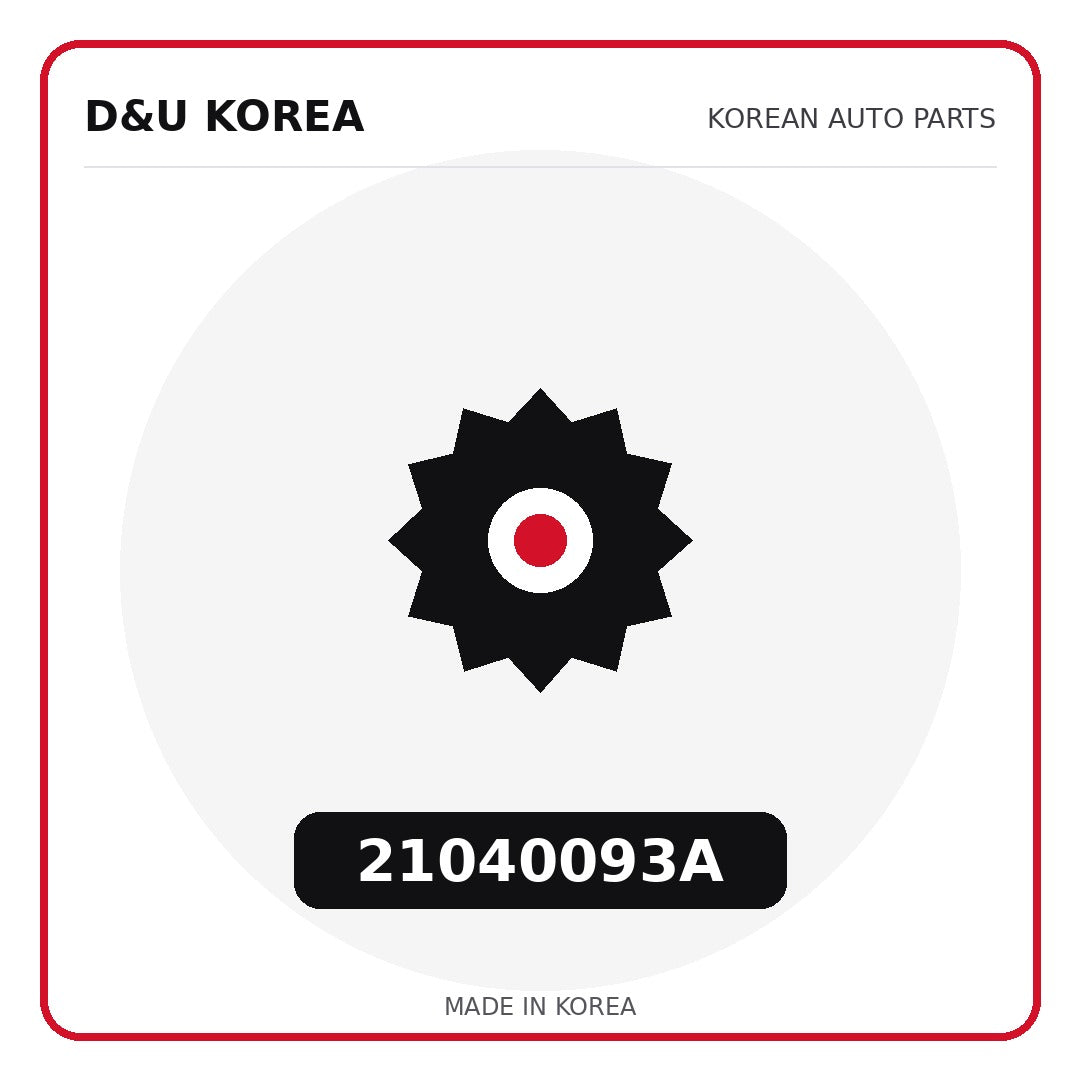 Genuine Mobis 21040093A  for Korean vehicles | D&U Korea