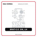 BRKT-C/C SW, LH