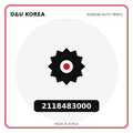 Genuine Mobis 2118483000  for Korean vehicles | D&U Korea