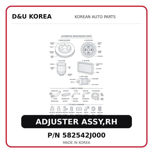 ADJUSTER ASSY,RH