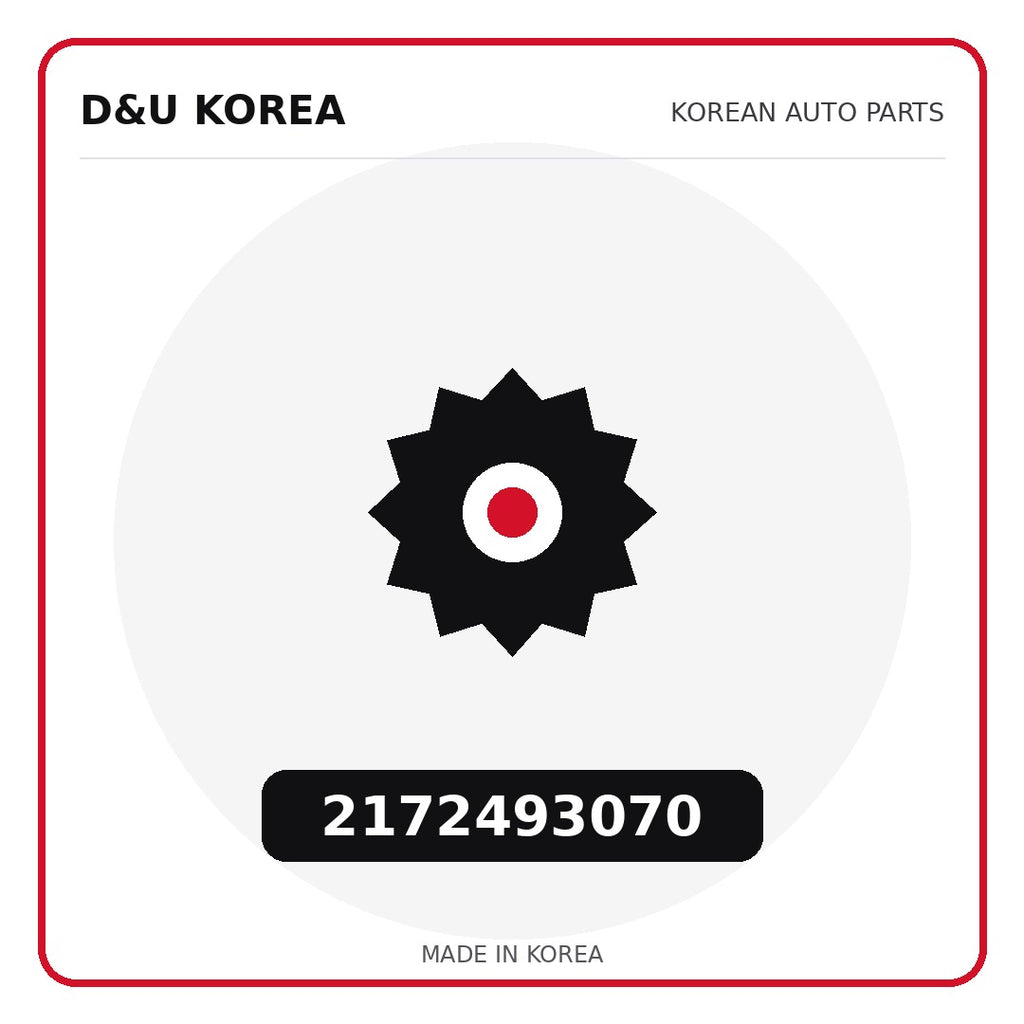 Genuine Mobis 2172493070  for Korean vehicles | D&U Korea