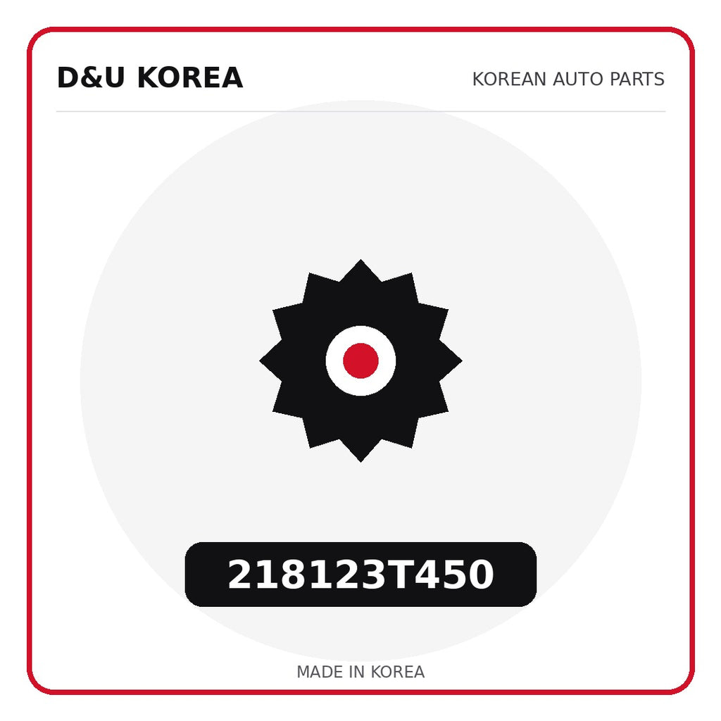 Genuine Mobis 218123T450  for Korean vehicles | D&U Korea