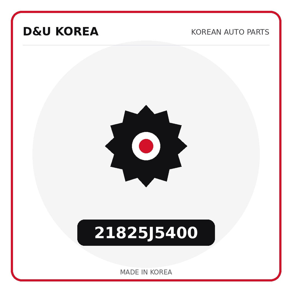 Genuine Mobis 21825J5400  for Korean vehicles | D&U Korea
