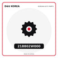 Genuine Mobis 218802W000  for Korean vehicles | D&U Korea