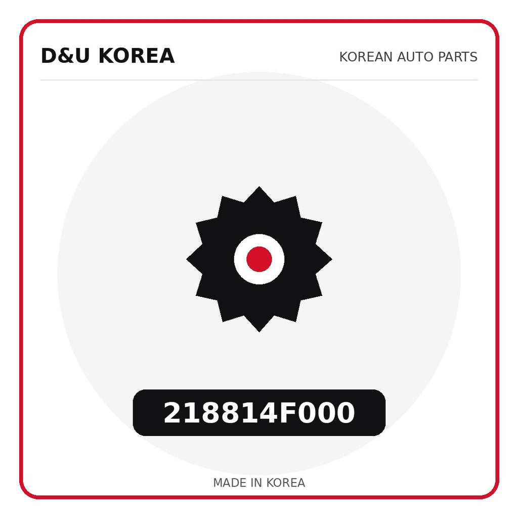 Genuine Mobis 218814F000  for Korean vehicles | D&U Korea