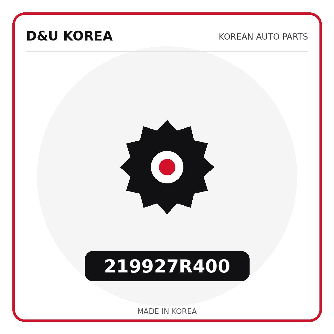 Genuine Mobis 219927R400  for Korean vehicles | D&U Korea