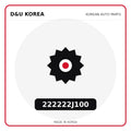 Genuine Mobis 222222J100  for Korean vehicles | D&U Korea