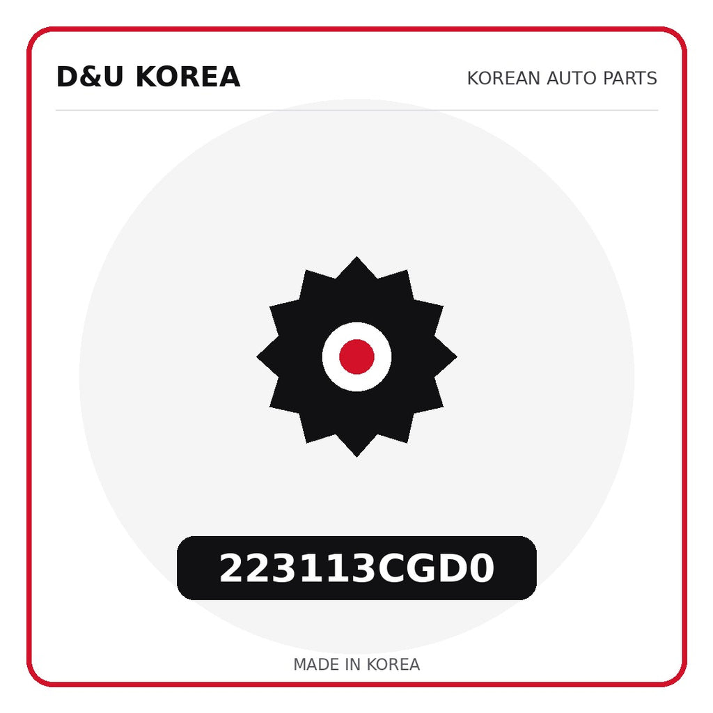 Genuine Mobis 223113CGD0  for Korean vehicles | D&U Korea