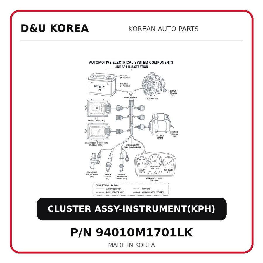 CLUSTER ASSY-INSTRUMENT(KPH)