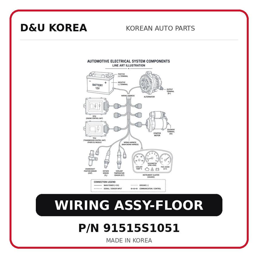 WIRING ASSY-FLOOR