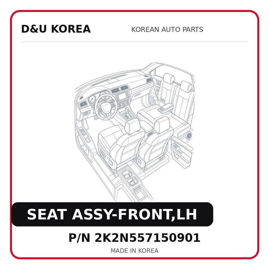 SEAT ASSY-FRONT,LH