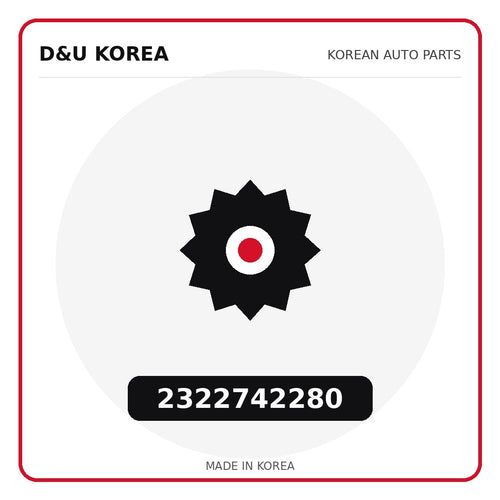 Genuine Mobis 2322742280  for Korean vehicles | D&U Korea