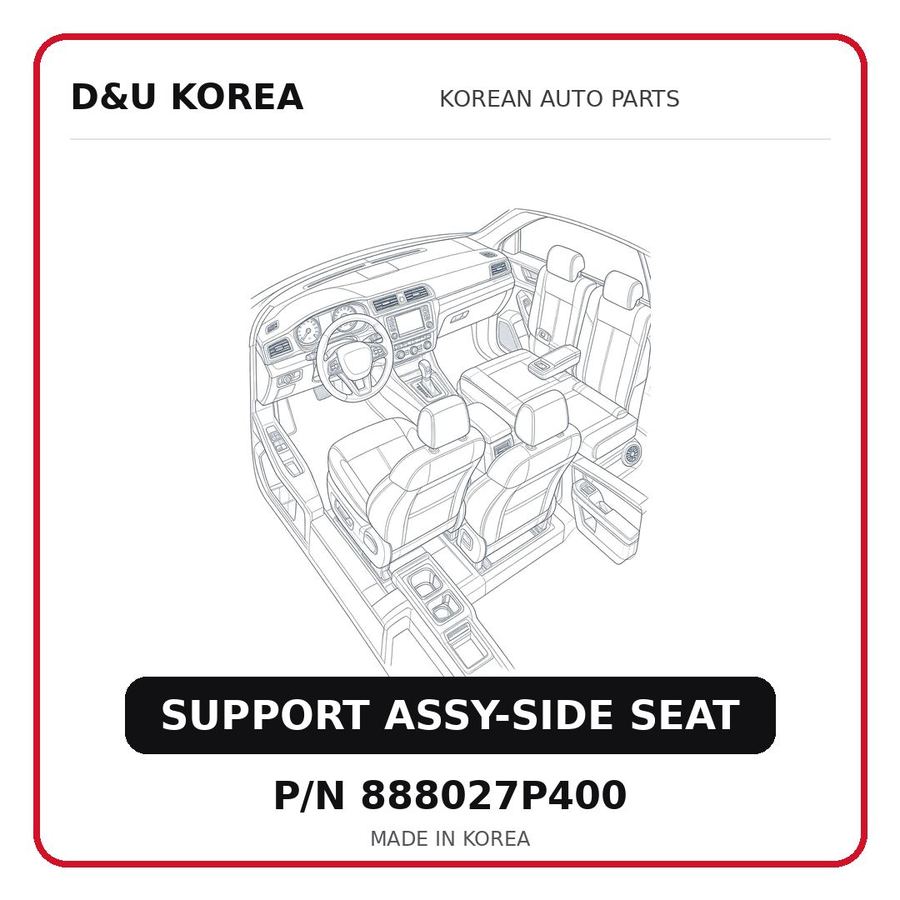 SUPPORT ASSY-SIDE SEAT