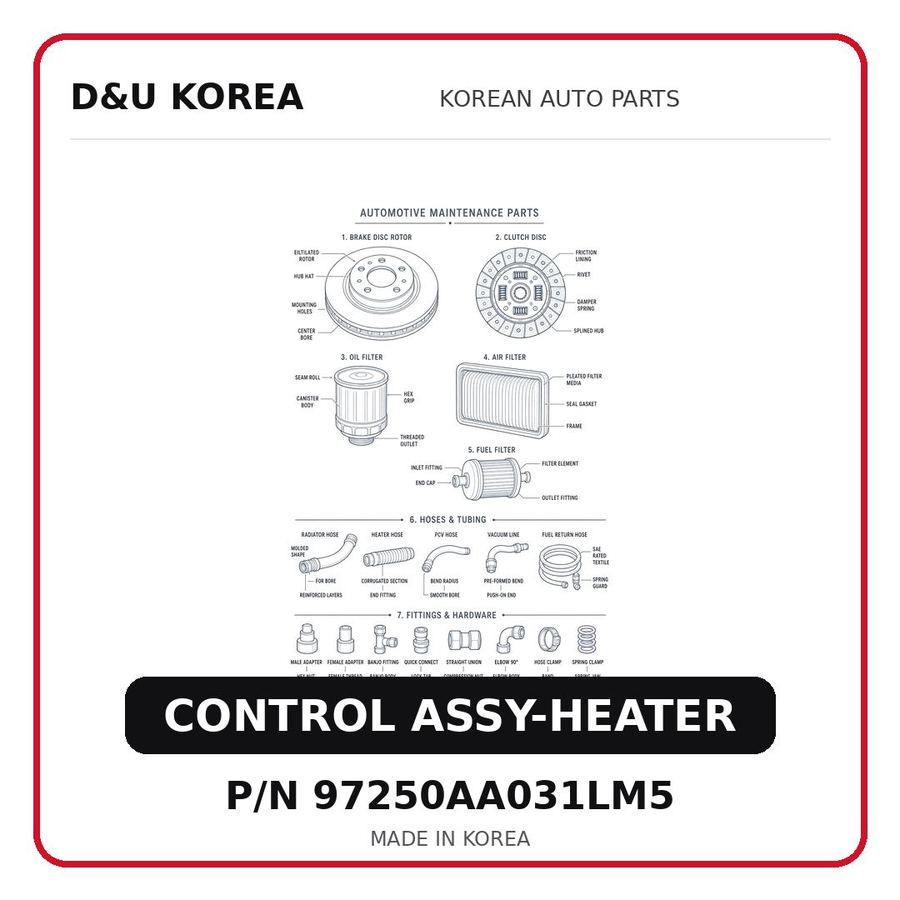 CONTROL ASSY-HEATER