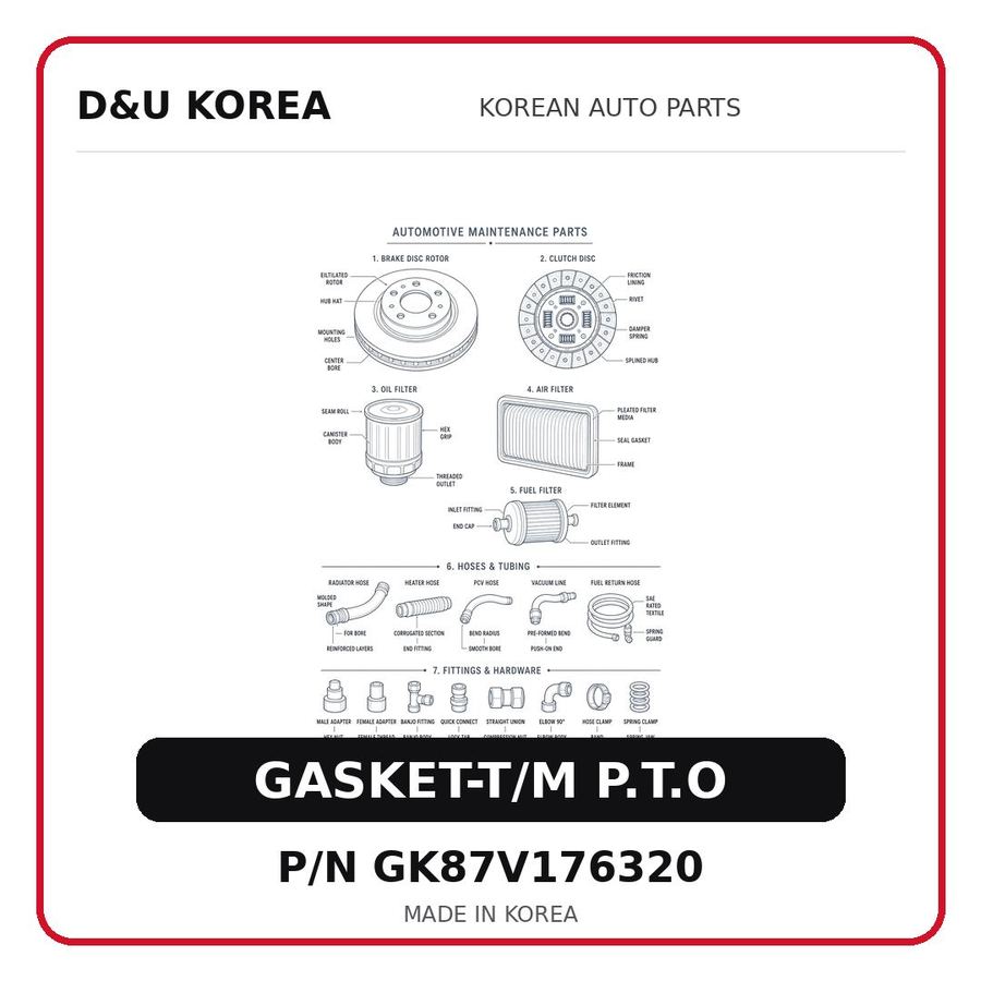 GASKET-T/M P.T.O