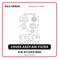 COVER ASSY-AIR FILTER