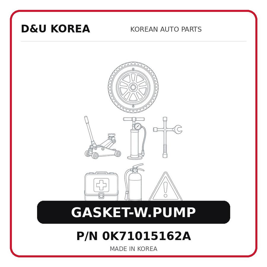 GASKET-W.PUMP