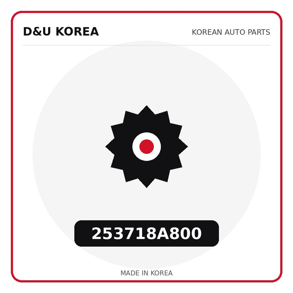 Genuine Mobis 253718A800  for Korean vehicles | D&U Korea