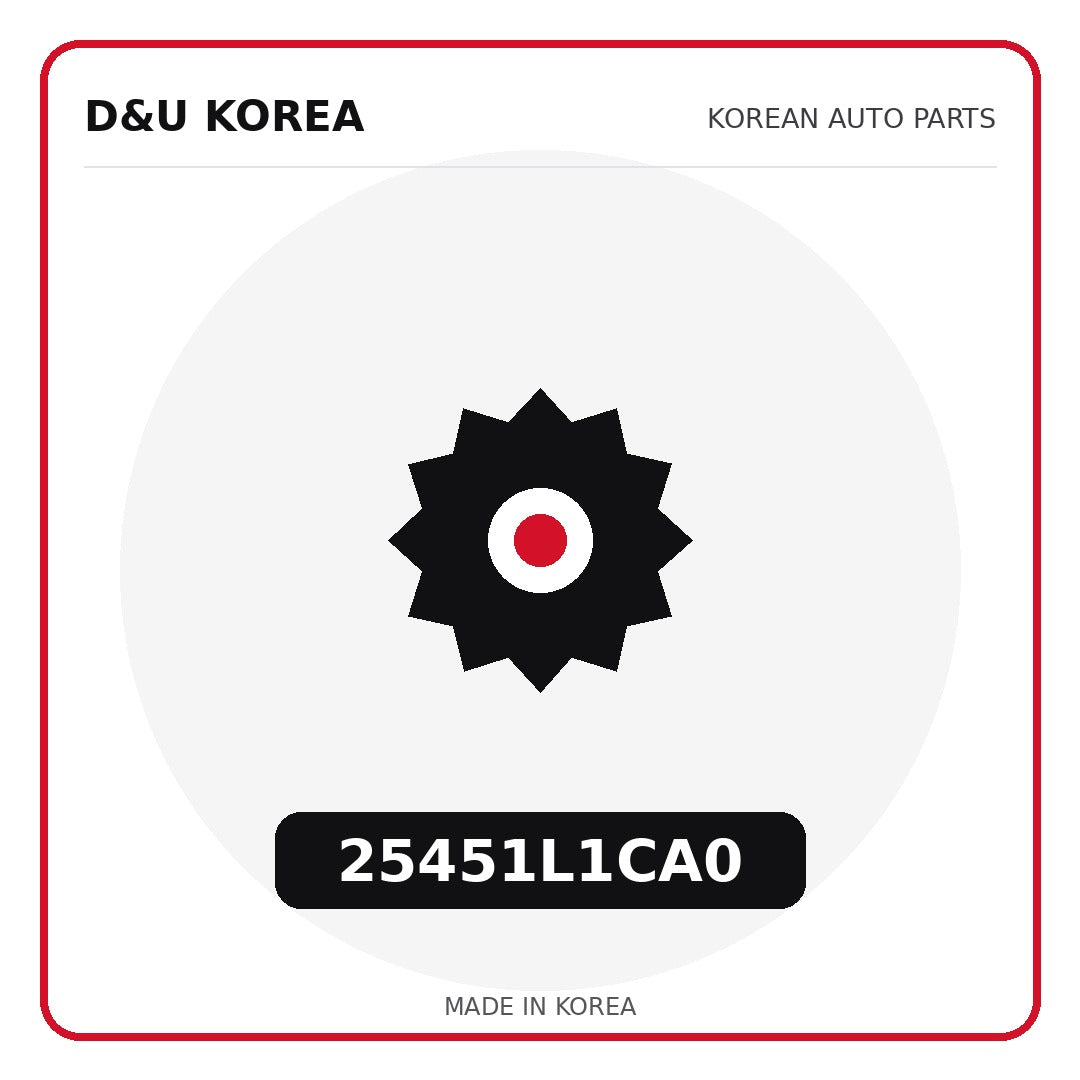 Genuine Mobis 25451L1CA0  for Korean vehicles | D&U Korea