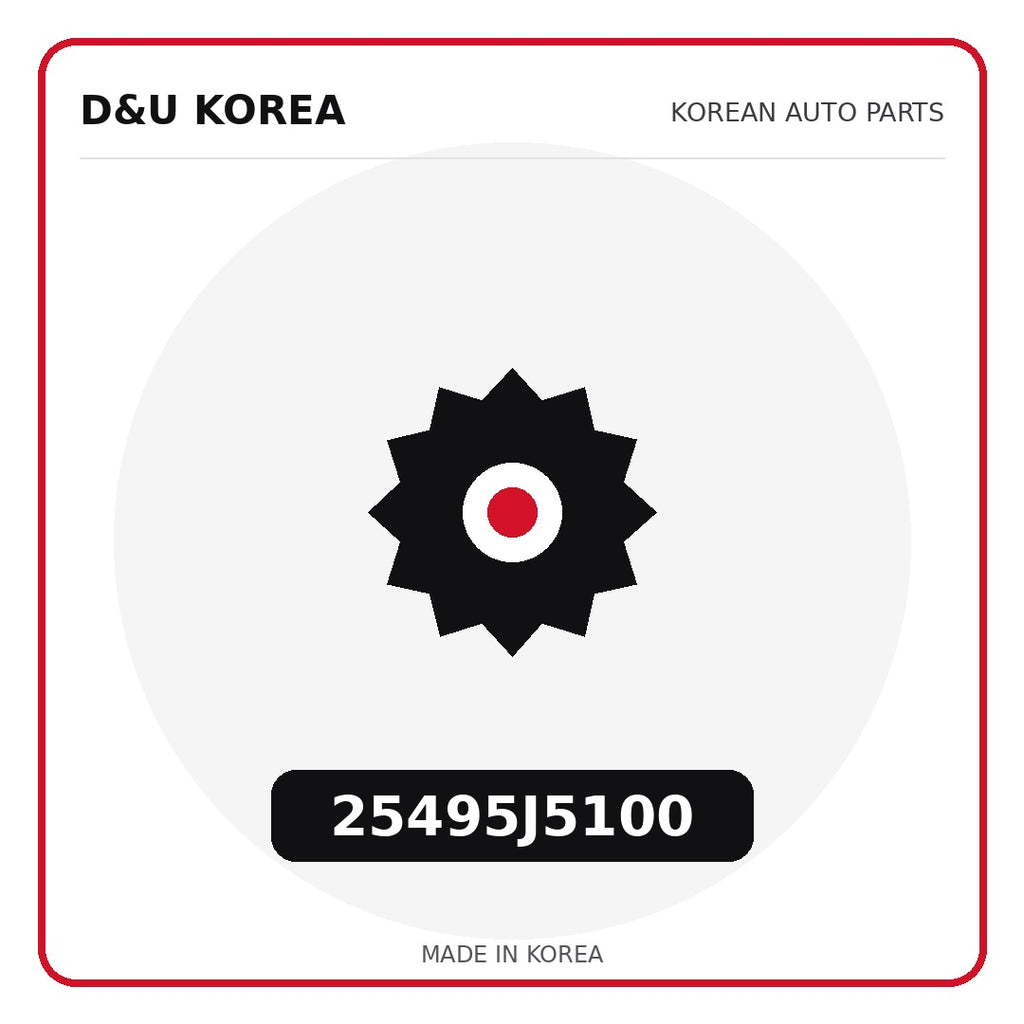 Genuine Mobis 25495J5100  for Korean vehicles | D&U Korea