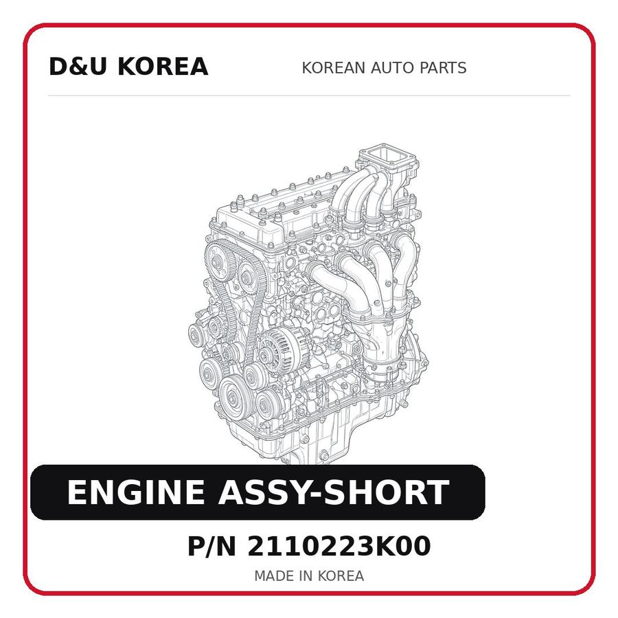 ENGINE ASSY-SHORT