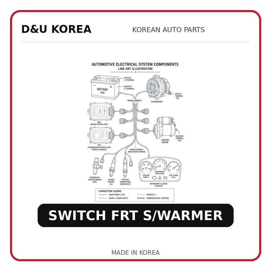 SWITCH FRT S/WARMER