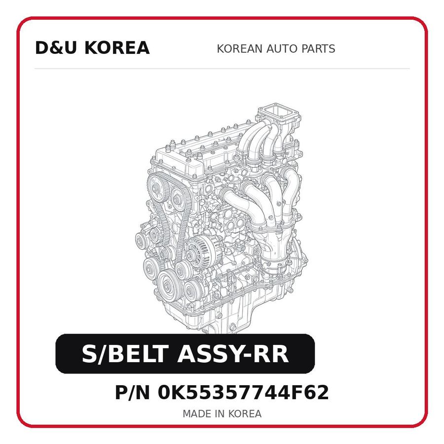 S/BELT ASSY-RR
