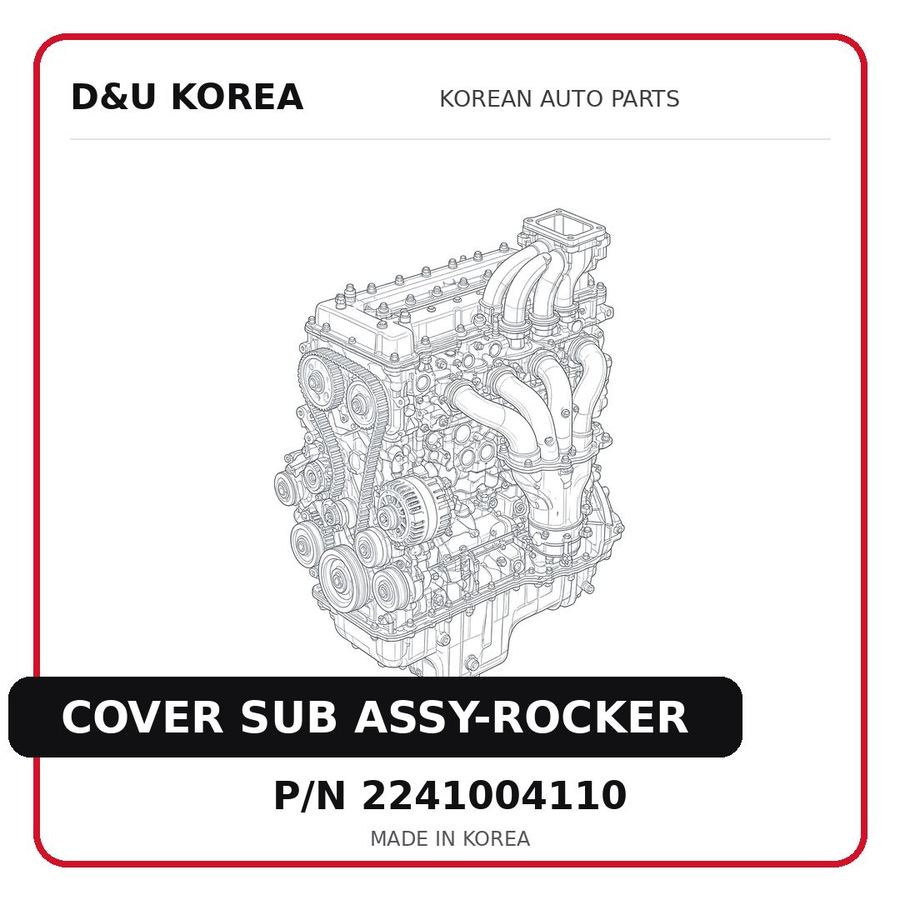 COVER SUB ASSY-ROCKER