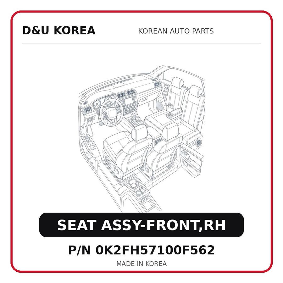 SEAT ASSY-FRONT,RH