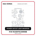 POWER OUTLET ASSY-INVERTER
