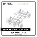 BRACKET-AIR CLEANER