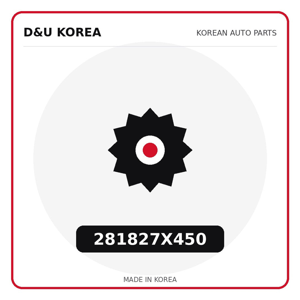 Genuine Mobis 281827X450  for Korean vehicles | D&U Korea