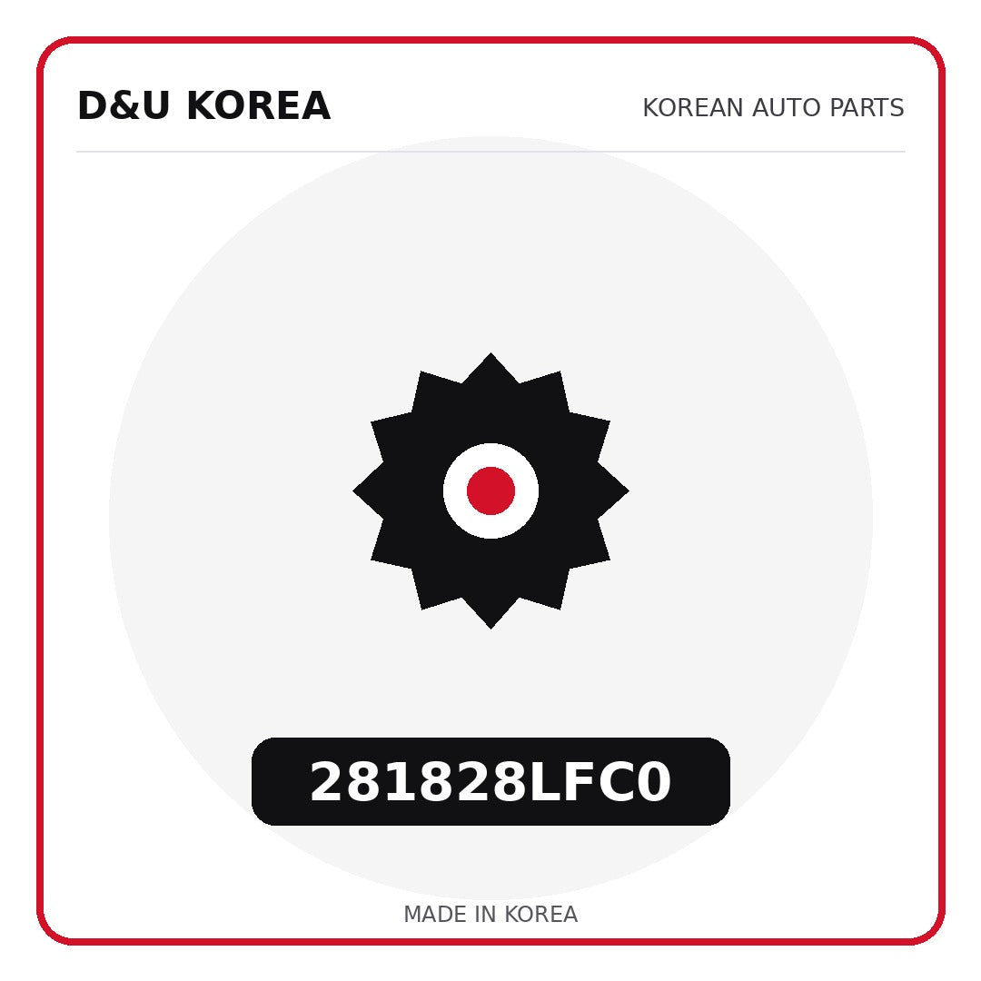 Genuine Mobis 281828LFC0  for Korean vehicles | D&U Korea