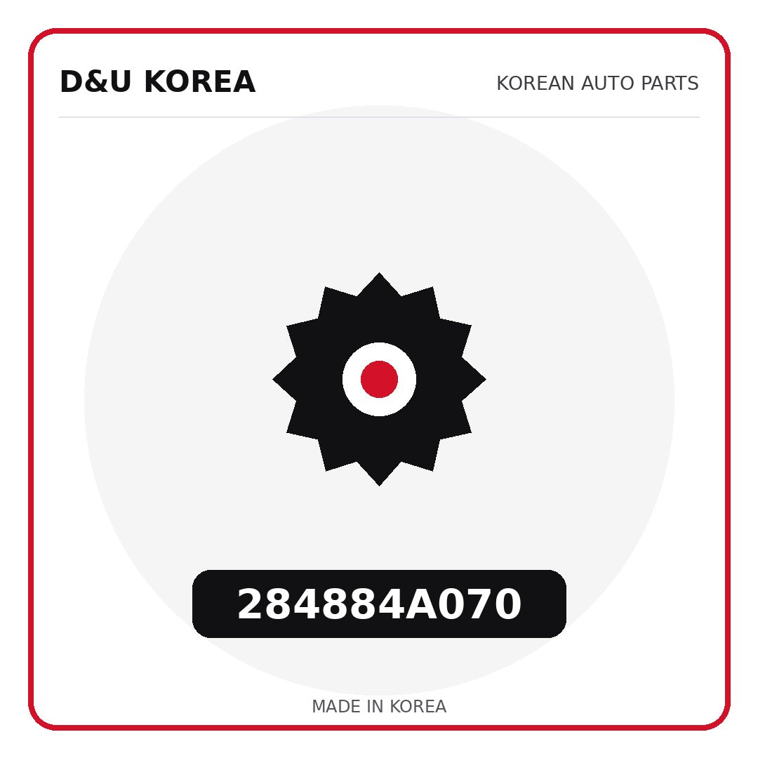 Genuine Mobis 284884A070  for Korean vehicles | D&U Korea