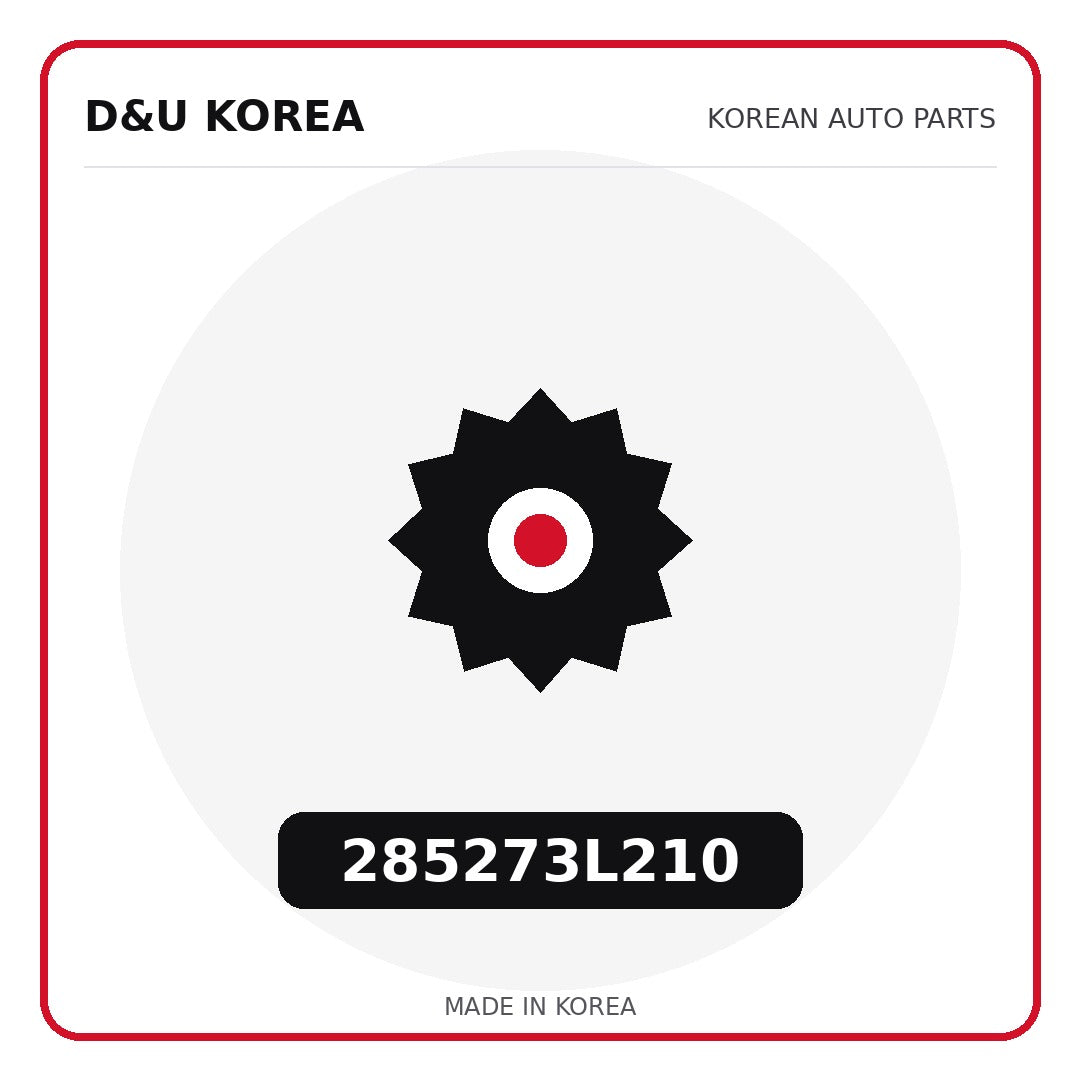 Genuine Mobis 285273L210  for Korean vehicles | D&U Korea