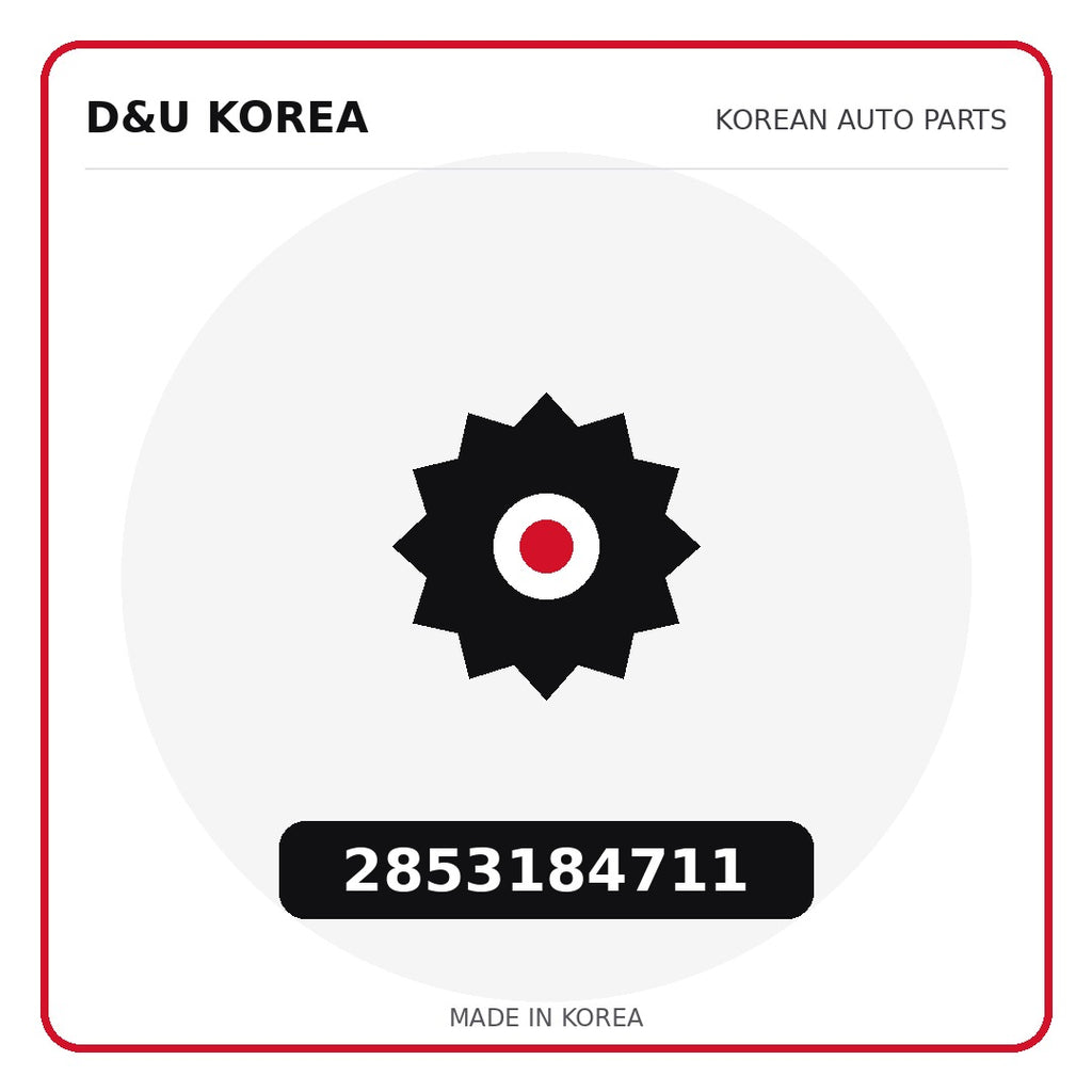 Genuine Mobis 2853184711  for Korean vehicles | D&U Korea