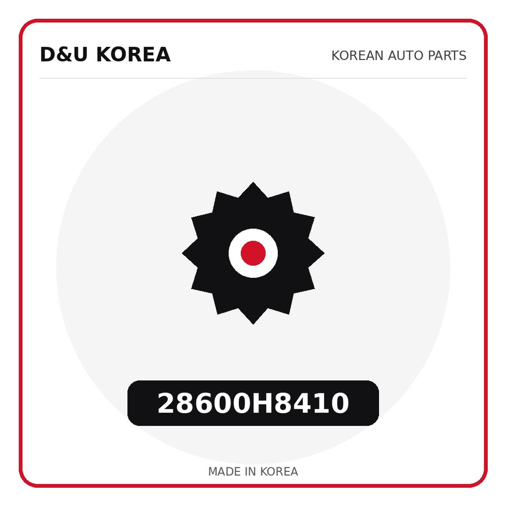 Genuine Mobis 28600H8410  for Korean vehicles | D&U Korea