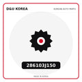 Genuine Mobis 286103J150  for Korean vehicles | D&U Korea