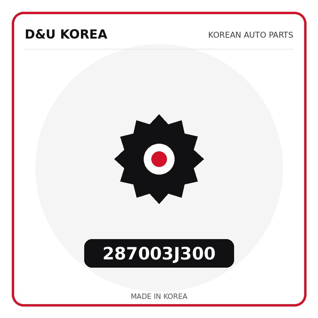 Genuine Mobis 287003J300  for Korean vehicles | D&U Korea