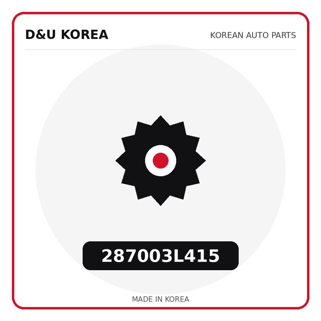 Genuine Mobis 287003L415  for Korean vehicles | D&U Korea