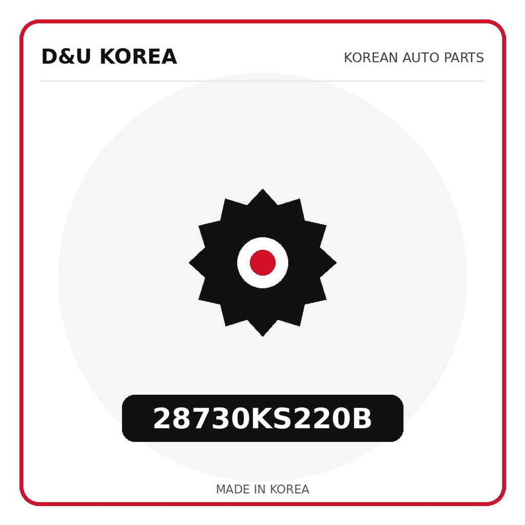 Genuine Mobis 28730KS220B  for Korean vehicles | D&U Korea