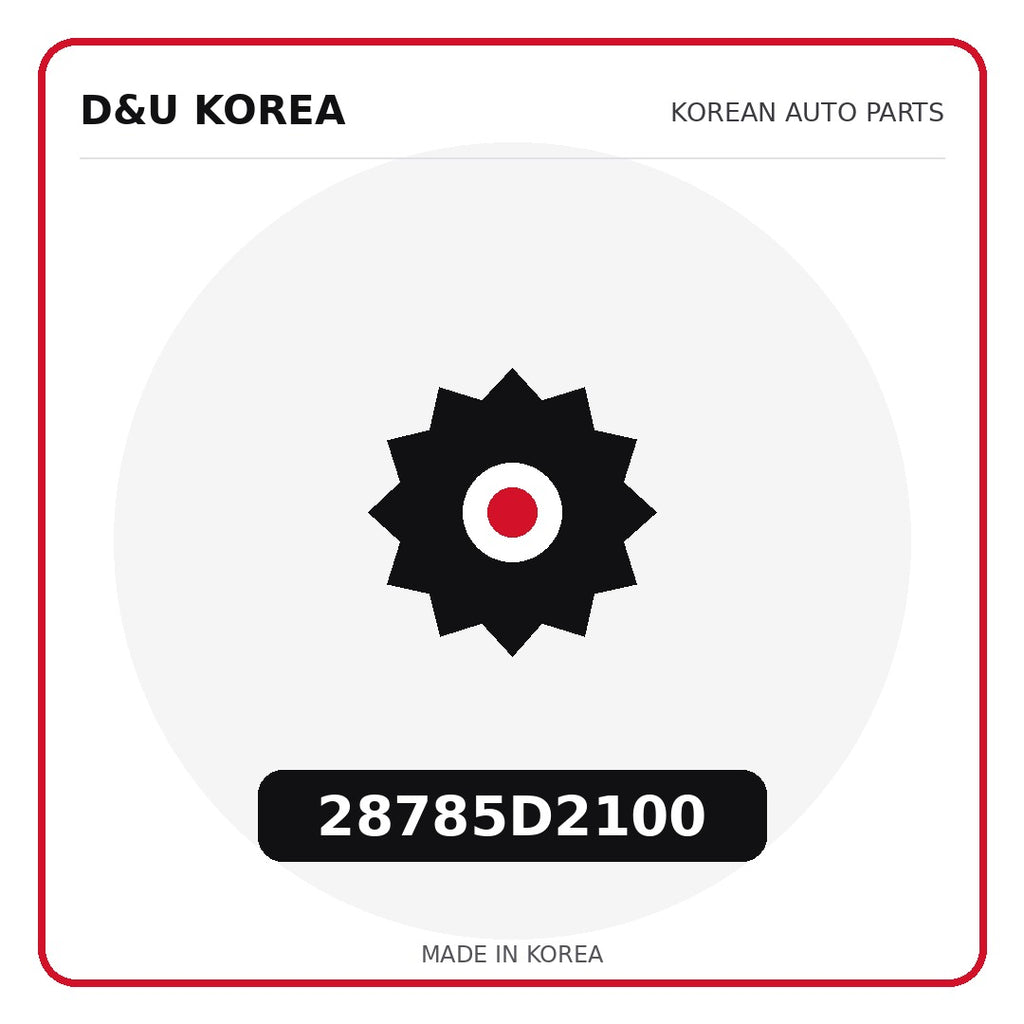 Genuine Mobis 28785D2100  for Korean vehicles | D&U Korea