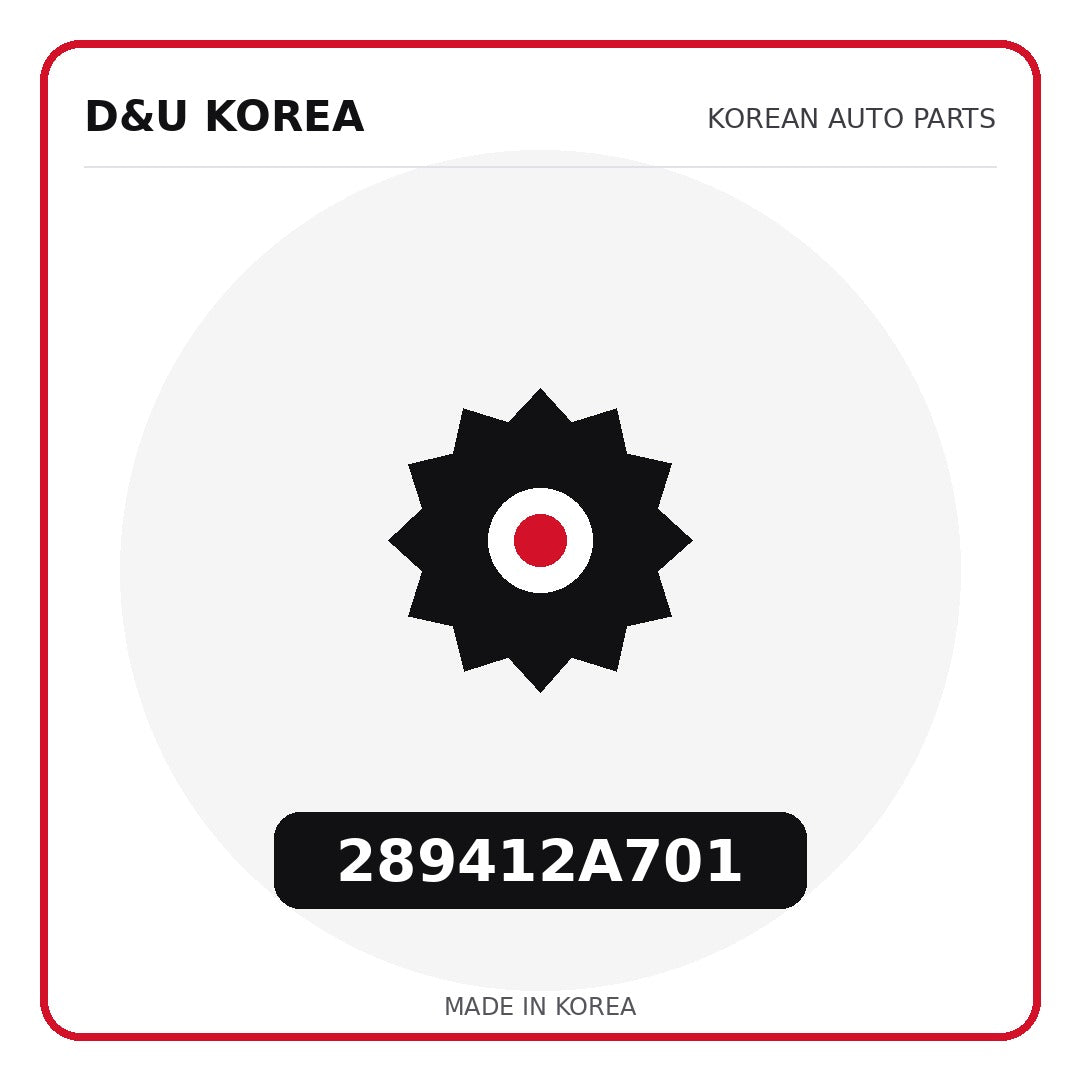 Genuine Mobis 289412A701  for Korean vehicles | D&U Korea